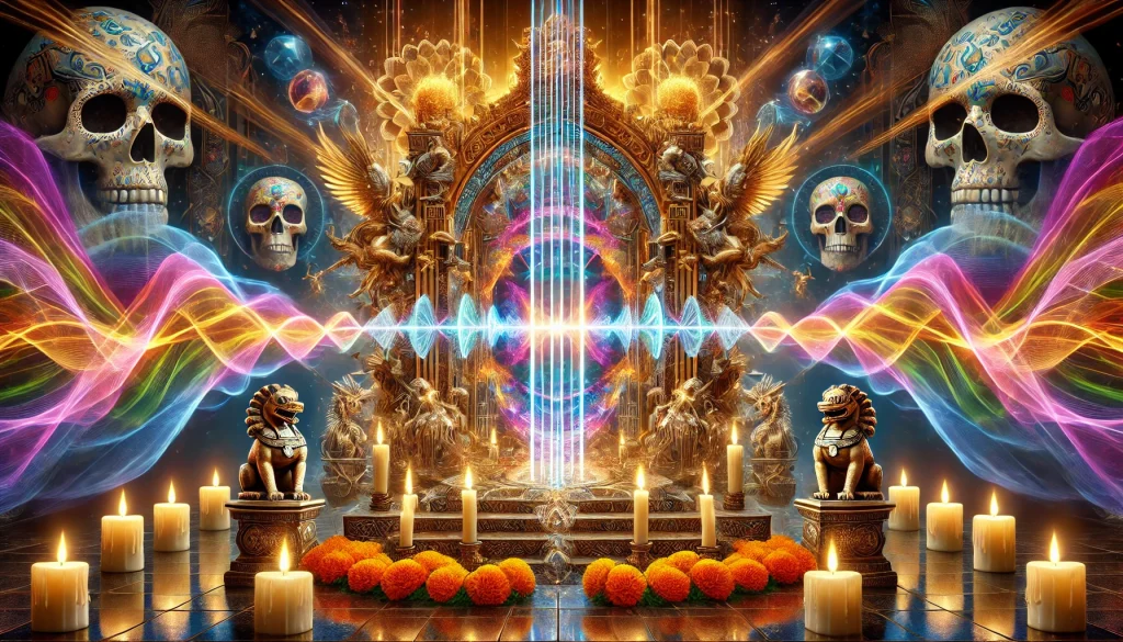 The scientific double-slit experiment.